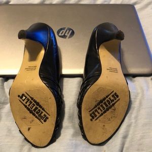 Seychelles Shoes - Black open toe kitten heels Seychelles Shoes - Black open toe kitten heels